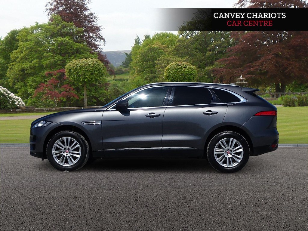 Jaguar F-Pace 2.0 D180 Portfolio Awd Euro 6 Ss OV19TNZ Grey #6