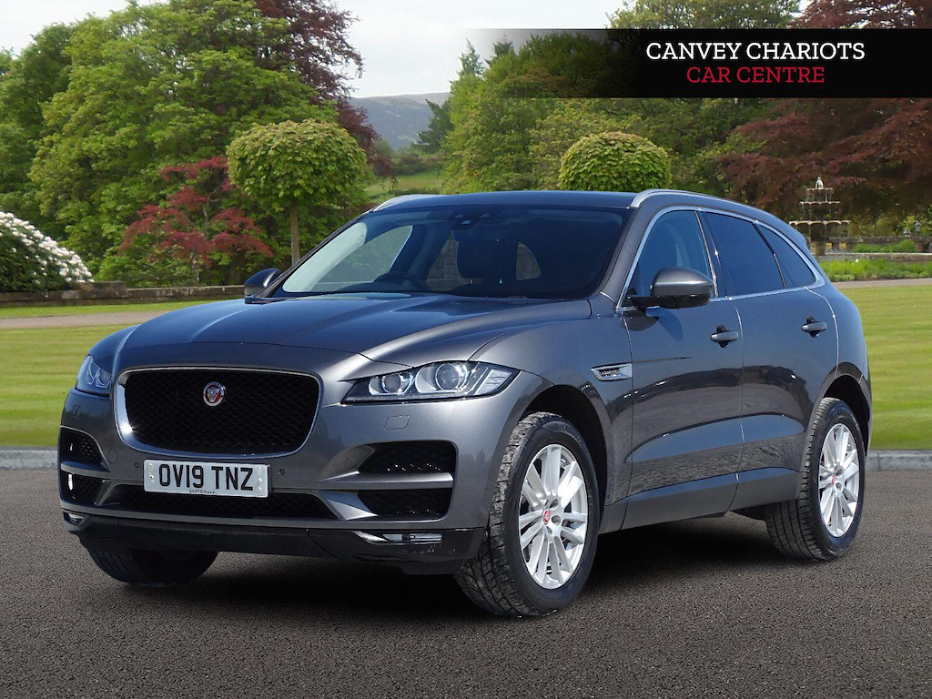 Jaguar F-Pace 2.0 D180 Portfolio Awd Euro 6 Ss OV19TNZ Grey #2