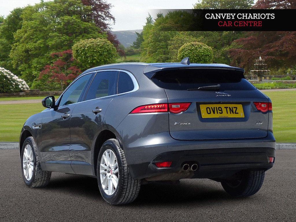Jaguar F-Pace 2.0 D180 Portfolio Awd Euro 6 Ss OV19TNZ Grey #4