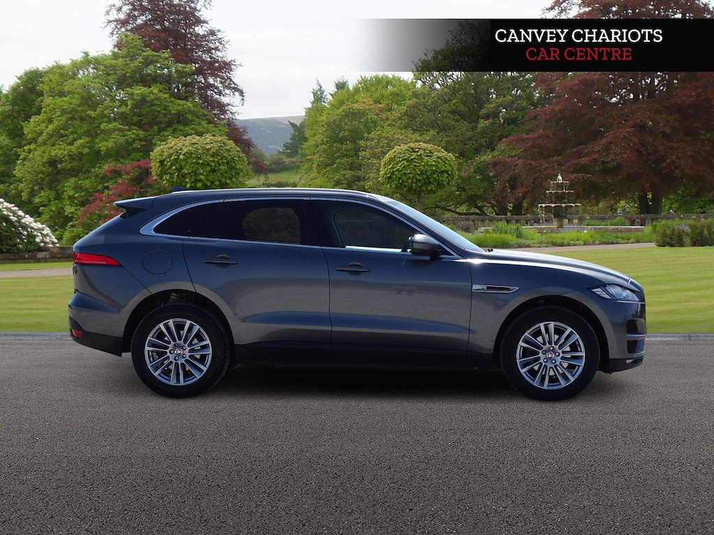 Jaguar F-Pace 2.0 D180 Portfolio Awd Euro 6 Ss OV19TNZ Grey #5