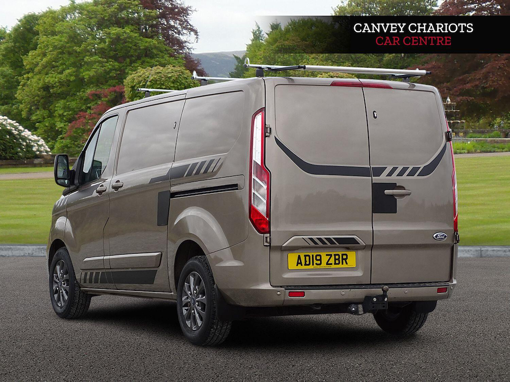 Ford Transit Custom 2.0 280 Ecoblue Limited L1 H1 Euro 6 AD19ZBR Silver #5