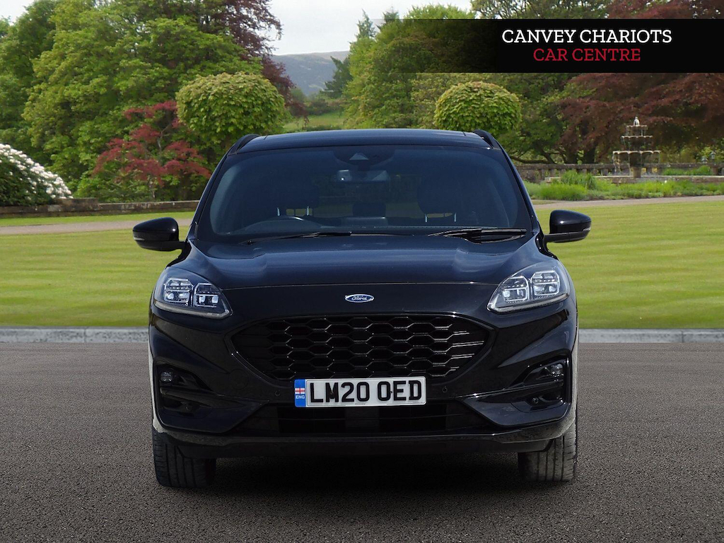 Ford Kuga 2.5 Ecoboost Duratec 14.4Kwh St-line X Cvt Euro 6 LM20OED Black #2