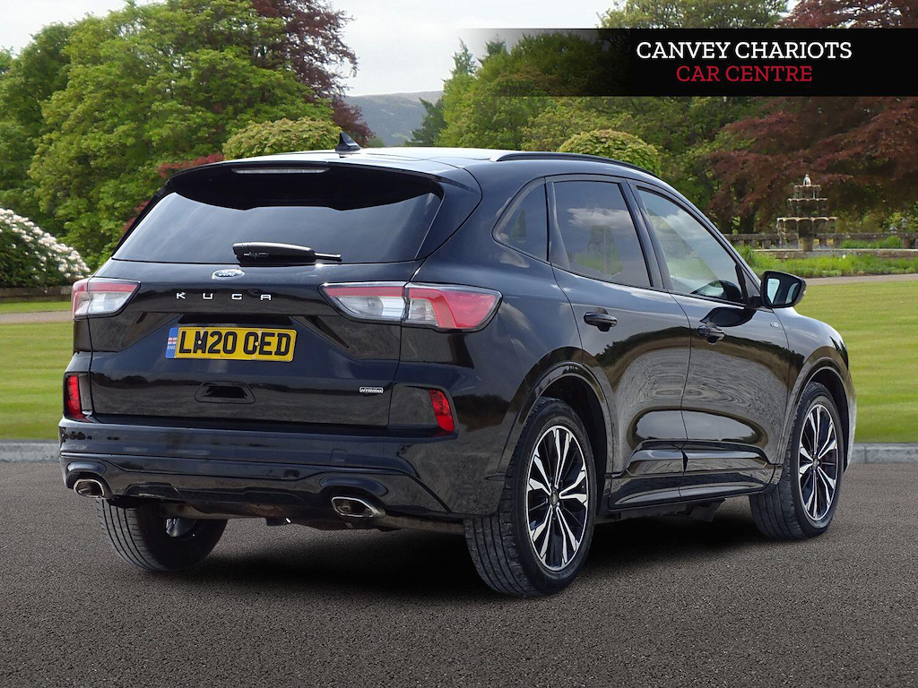 Ford Kuga 2.5 Ecoboost Duratec 14.4Kwh St-line X Cvt Euro 6 LM20OED Black #5