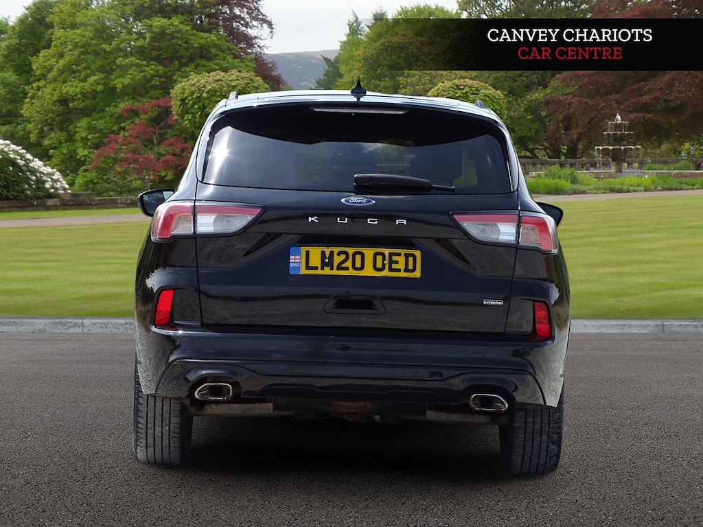 Ford Kuga 2.5 Ecoboost Duratec 14.4Kwh St-line X Cvt Euro 6 LM20OED Black #6