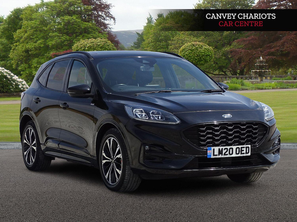 Ford Kuga 2.5 Ecoboost Duratec 14.4Kwh St-line X Cvt Euro 6 LM20OED Black #3
