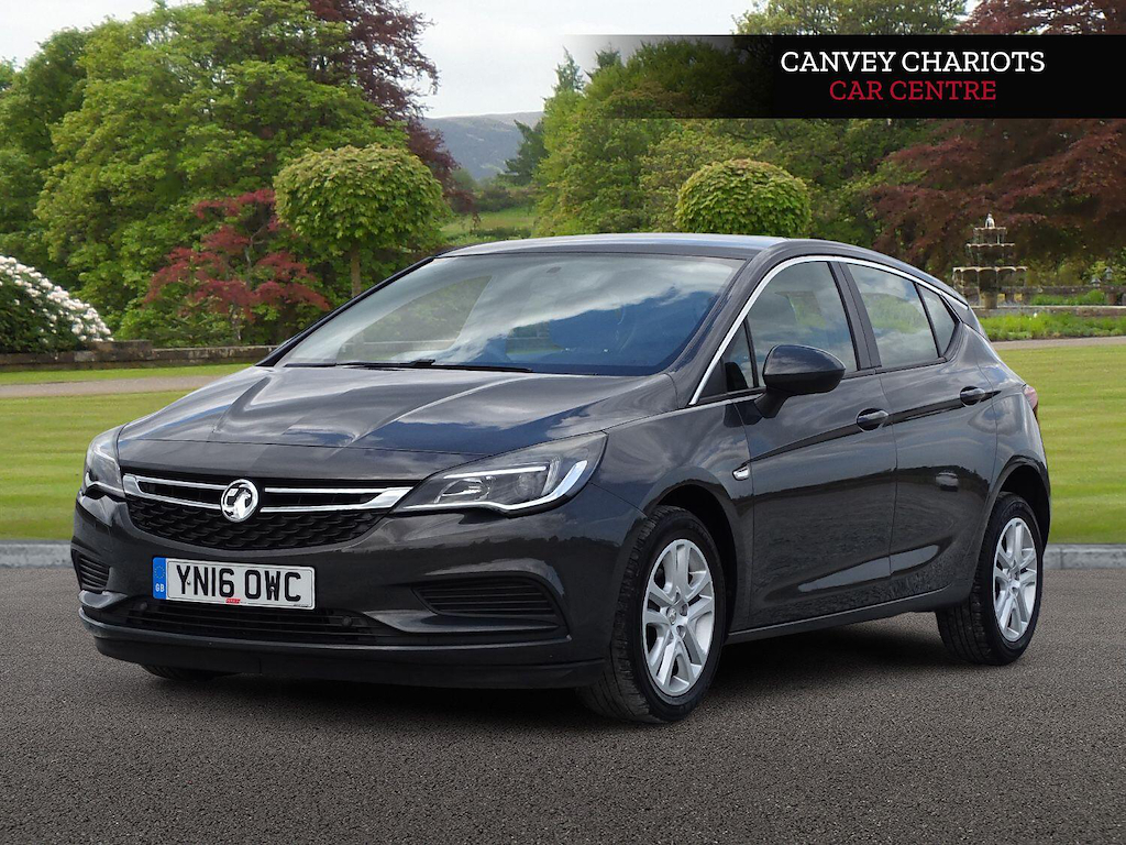 Vauxhall Astra 1.6 Cdti Ecoflex Design Euro 6 Ss YN16OWC Grey