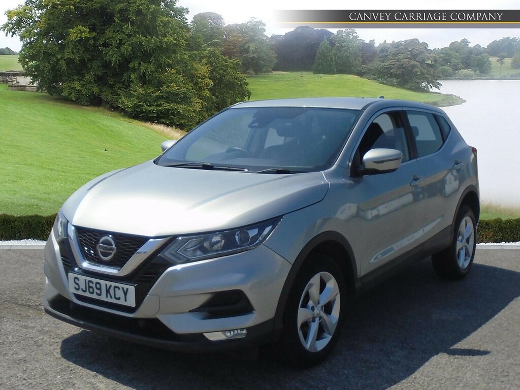 Nissan Qashqai 1.3 Dig-t Acenta Premium Euro 6 Ss SJ69KCY Silver #2