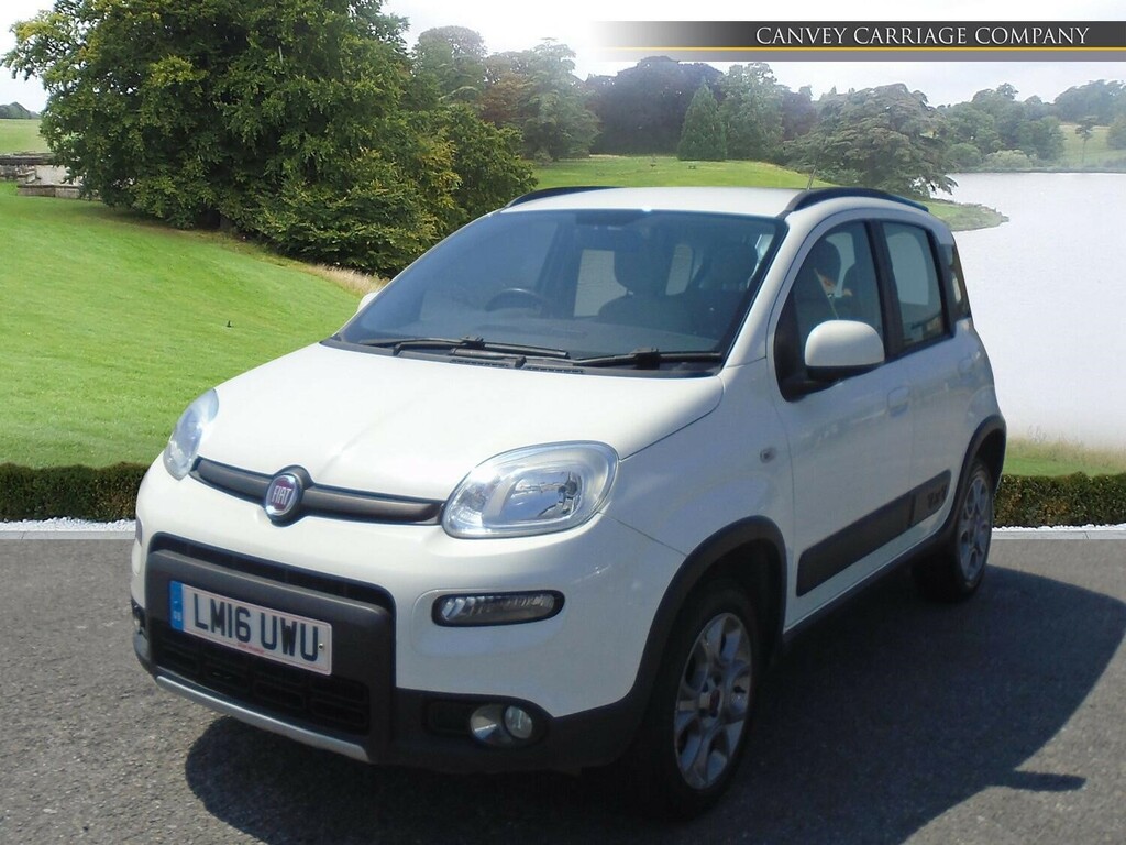Fiat Panda 0.9 Twinair 4X4 Euro 6 Ss LM16UWU White #2