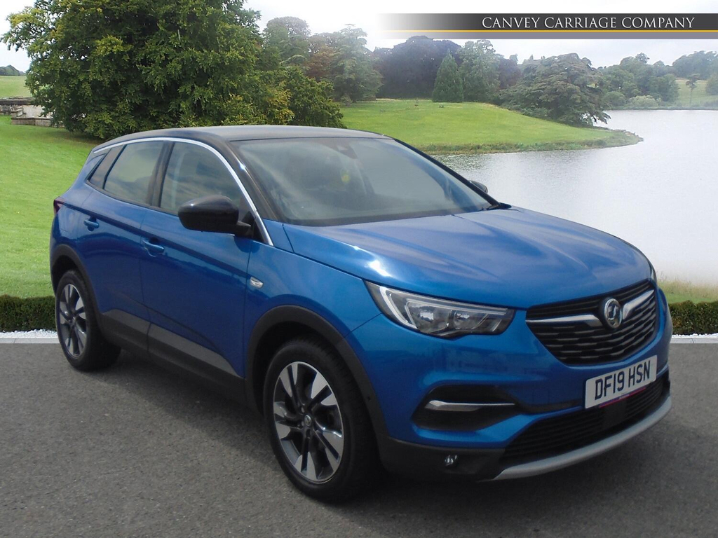 Vauxhall Grandland X 1.2 Turbo Sport Nav Euro 6 Ss Blue