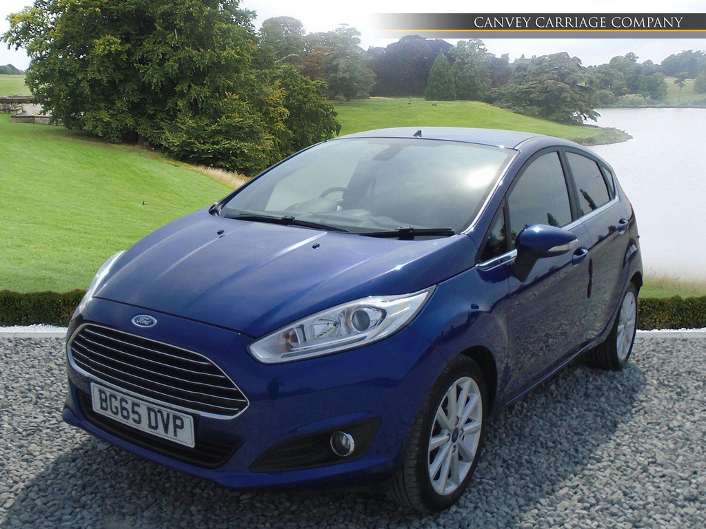 Ford Fiesta 1.0T Ecoboost Titanium Powershift Euro 6 BG65DVP Blue #2