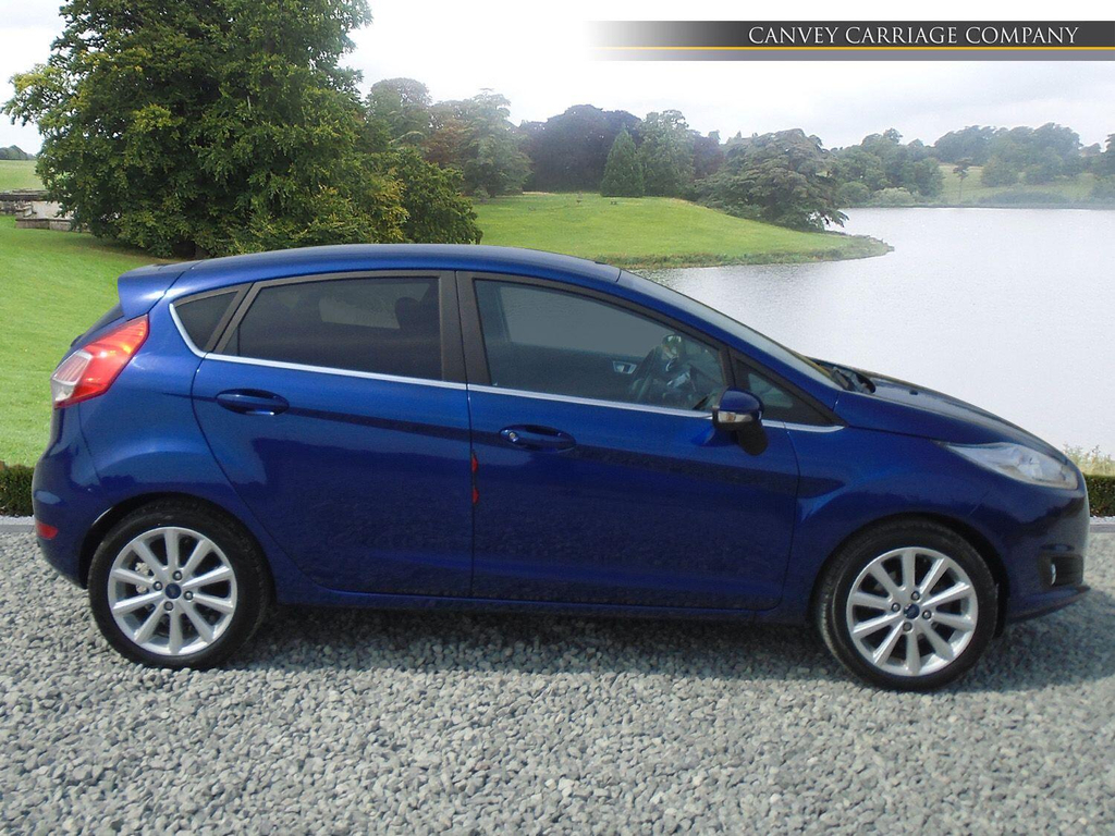 Ford Fiesta 1.0T Ecoboost Titanium Powershift Euro 6 BG65DVP Blue #5
