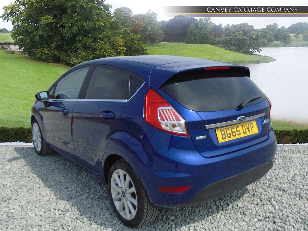 Ford Fiesta 1.0T Ecoboost Titanium Powershift Euro 6 BG65DVP Blue #4