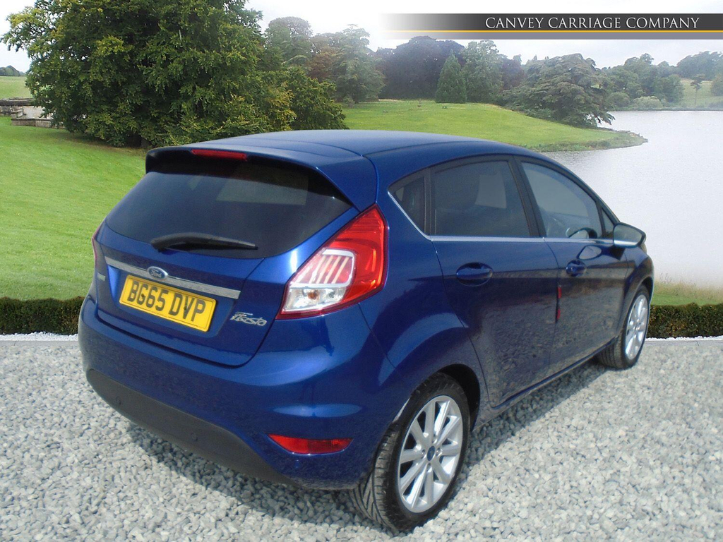 Ford Fiesta 1.0T Ecoboost Titanium Powershift Euro 6 BG65DVP Blue #3