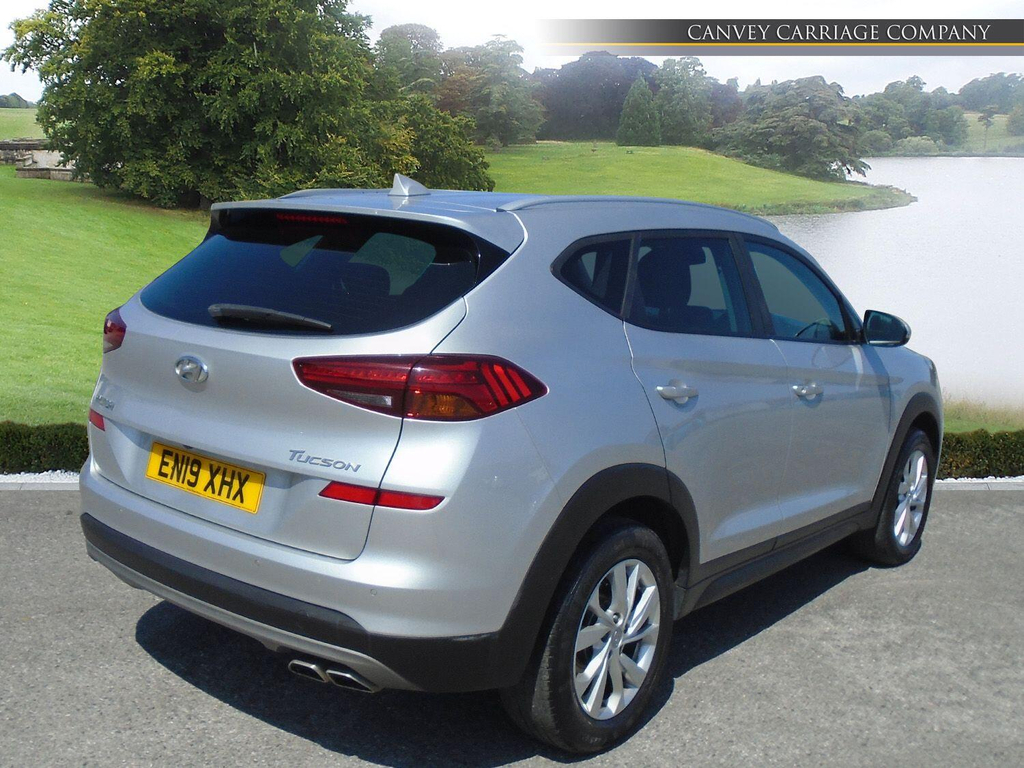 Hyundai Tucson 1.6 T-gdi Se Nav Dct Euro 6 Ss EN19XHX Silver #3