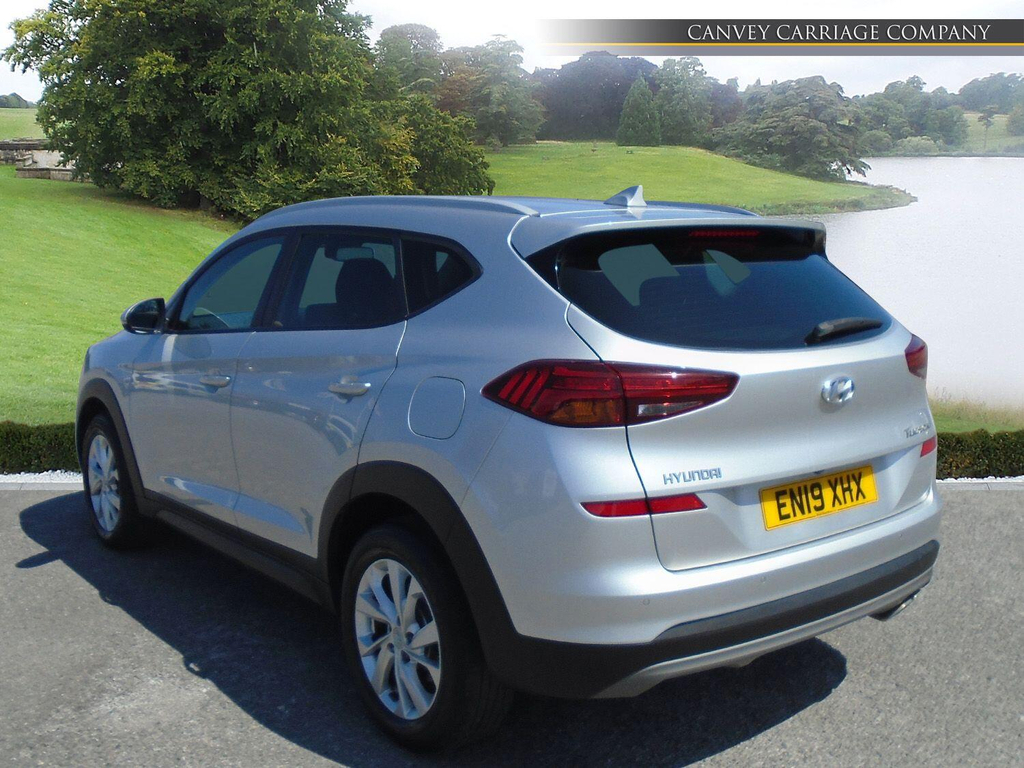 Hyundai Tucson 1.6 T-gdi Se Nav Dct Euro 6 Ss EN19XHX Silver #4