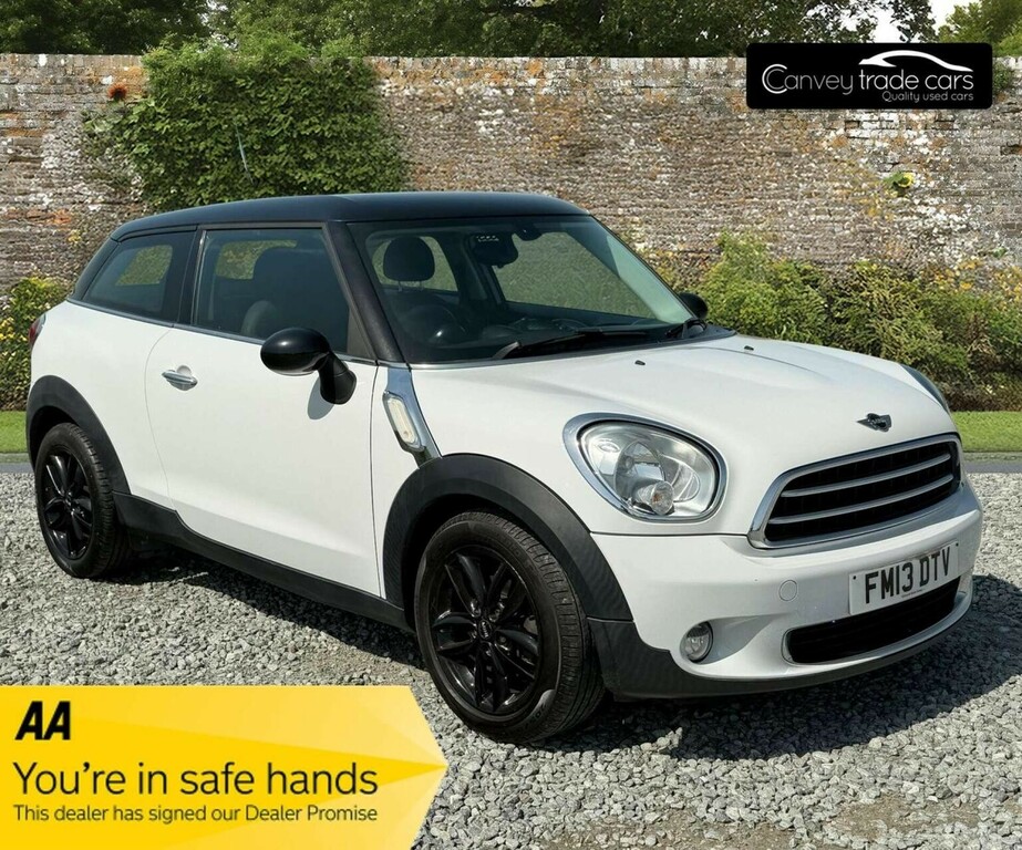 Mini Paceman Suv 1.6 Cooper Euro 5 Ss 201313 White
