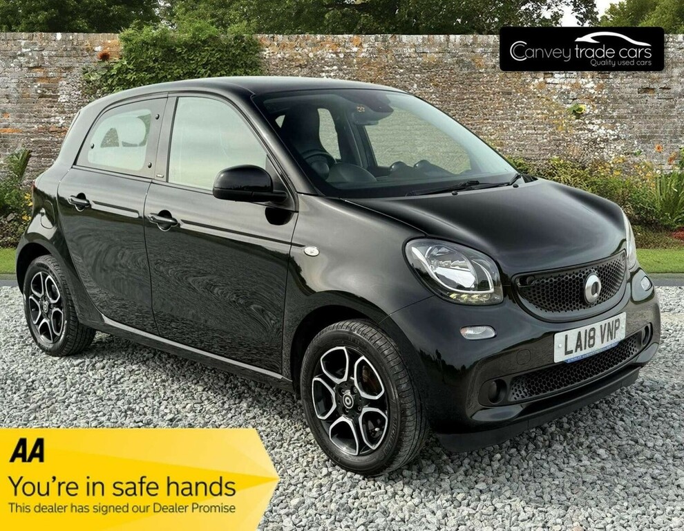 Smart Forfour Hatchback 1.0 Prime Premium Euro 6 Ss 20 Black