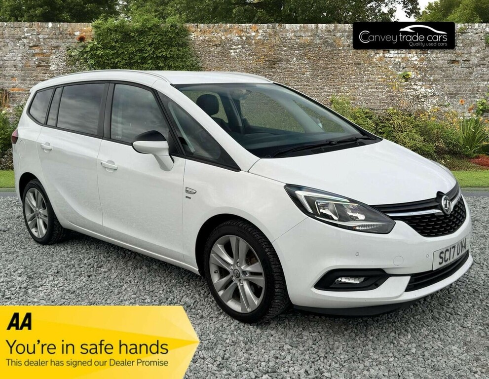 Vauxhall Zafira Tourer Mpv 1.4I Turbo Sri Euro 6 201717 White