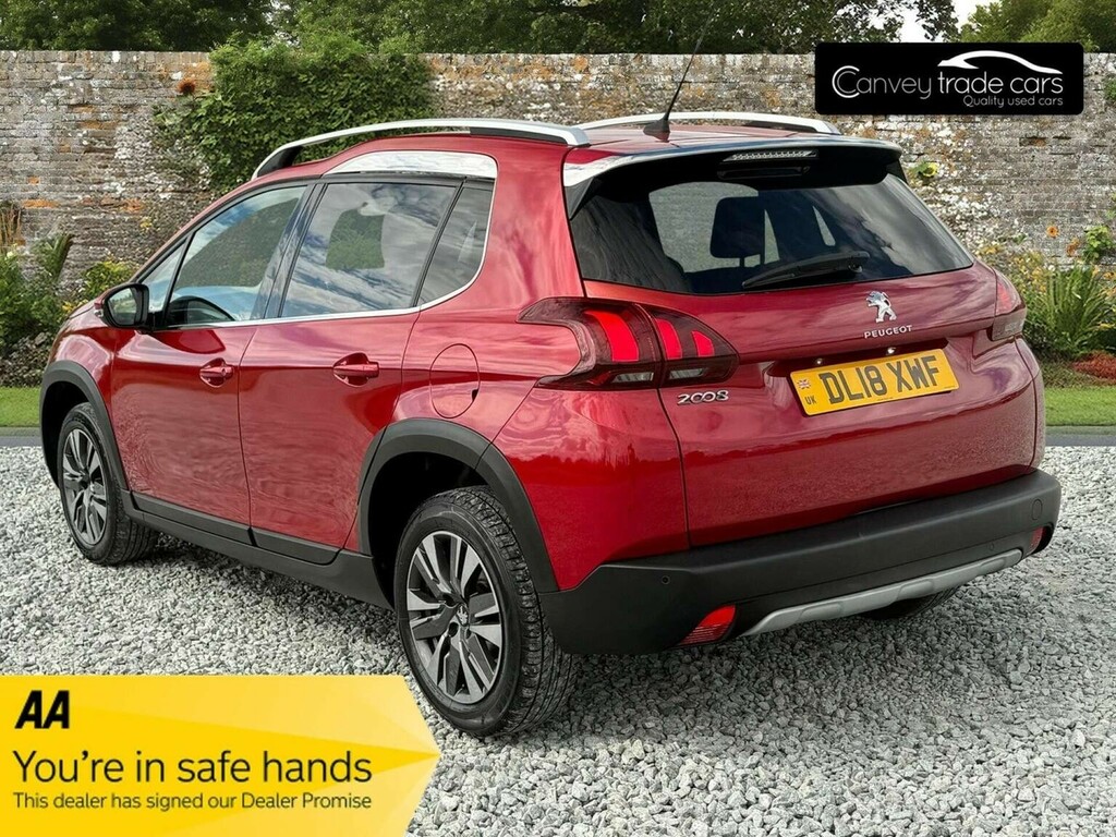 Peugeot 2008 Suv 1.2 Puretech Allure Euro 6 201818 DL18XWF Red #2
