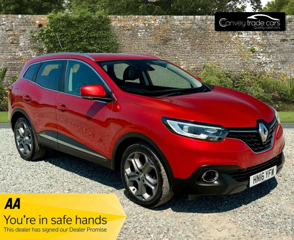 Renault Kadjar Suv 1.5 Dci Dynamique S Nav Edc Euro 6 Ss Red
