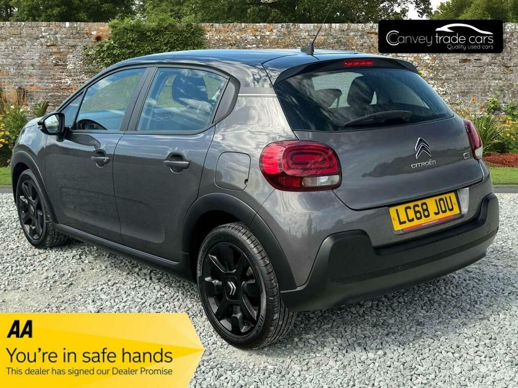 Citroen C3 Hatchback 1.2 Puretech Feel Nav Edition Euro 6 LC68JOU Grey #2