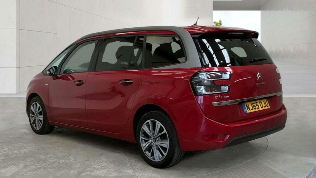 Citroen Grand C4 Picasso 1.6 Bluehdi Exclusive Euro 6 Ss Red #2