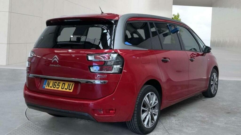Citroen Grand C4 Picasso 1.6 Bluehdi Exclusive Euro 6 Ss Red #4