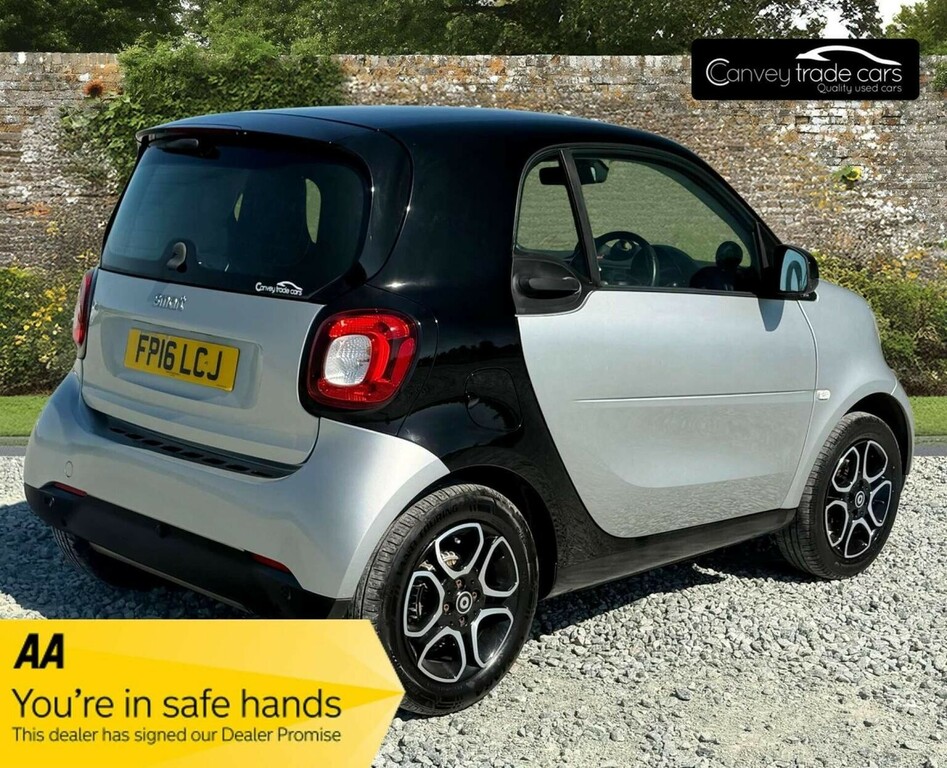 Smart Fortwo Coupe Coupe 1.0 Prime Premium Euro 6 Ss 20161 Silver #6