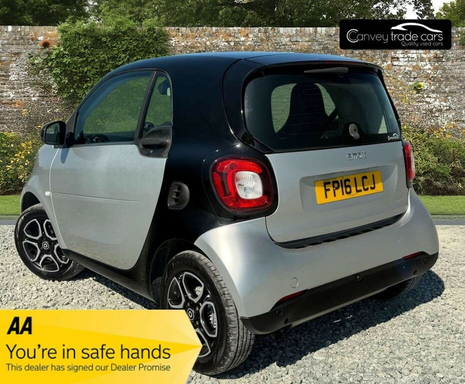 Smart Fortwo Coupe Coupe 1.0 Prime Premium Euro 6 Ss 20161 Silver #2