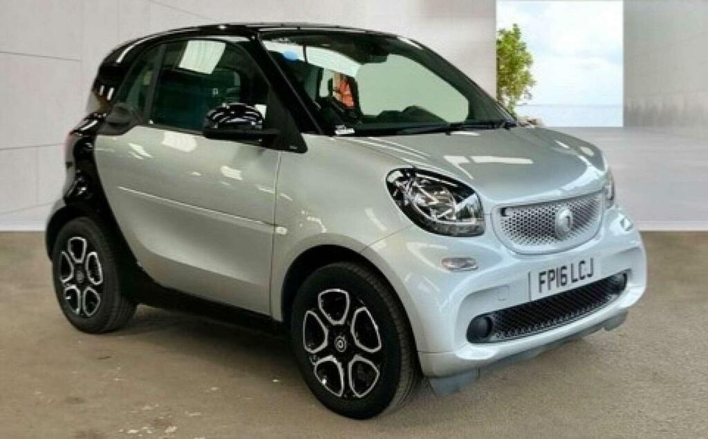 Smart Fortwo 1.0 Prime Premium Euro 6 Ss Silver