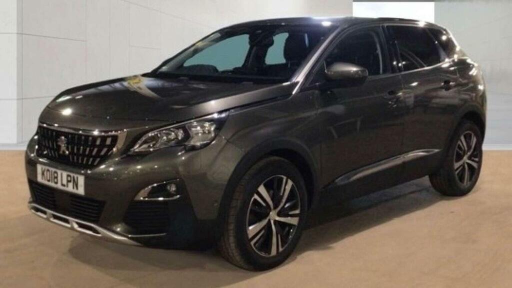 Peugeot 3008 Suv 1.2 Puretech Allure Euro 6 Ss 201818 KO18LPN Grey #3