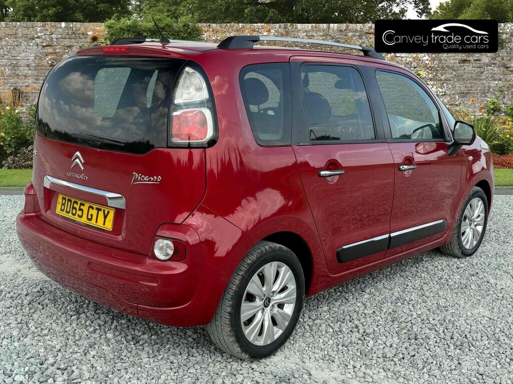 Citroen C3 Picasso Mpv 1.2 Puretech Exclusive Euro 6 201565 Red #5