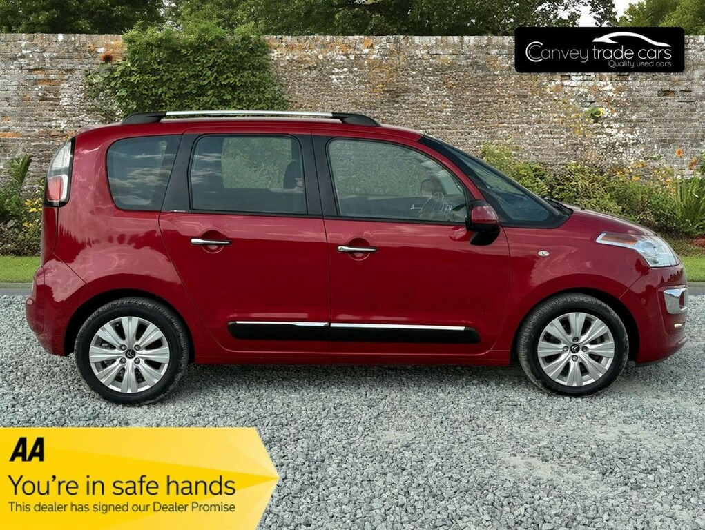 Citroen C3 Picasso Mpv 1.2 Puretech Exclusive Euro 6 201565 Red #4