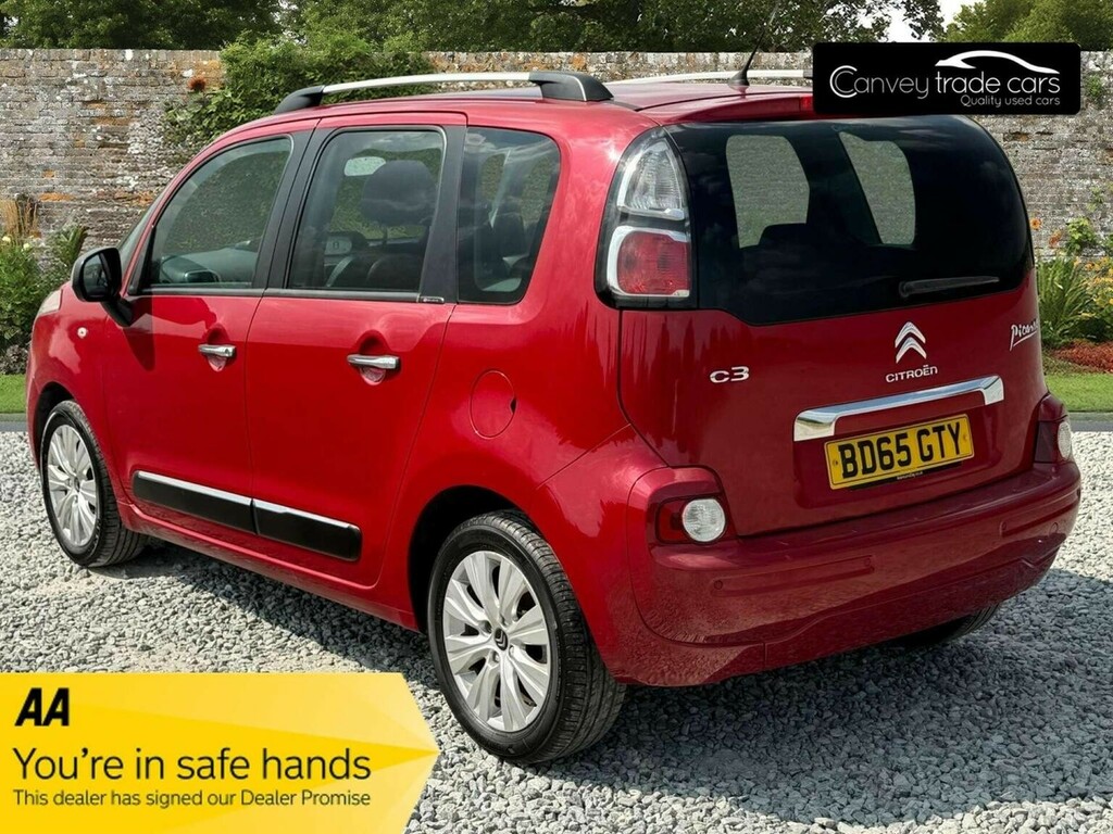 Citroen C3 Picasso Mpv 1.2 Puretech Exclusive Euro 6 201565 Red #2