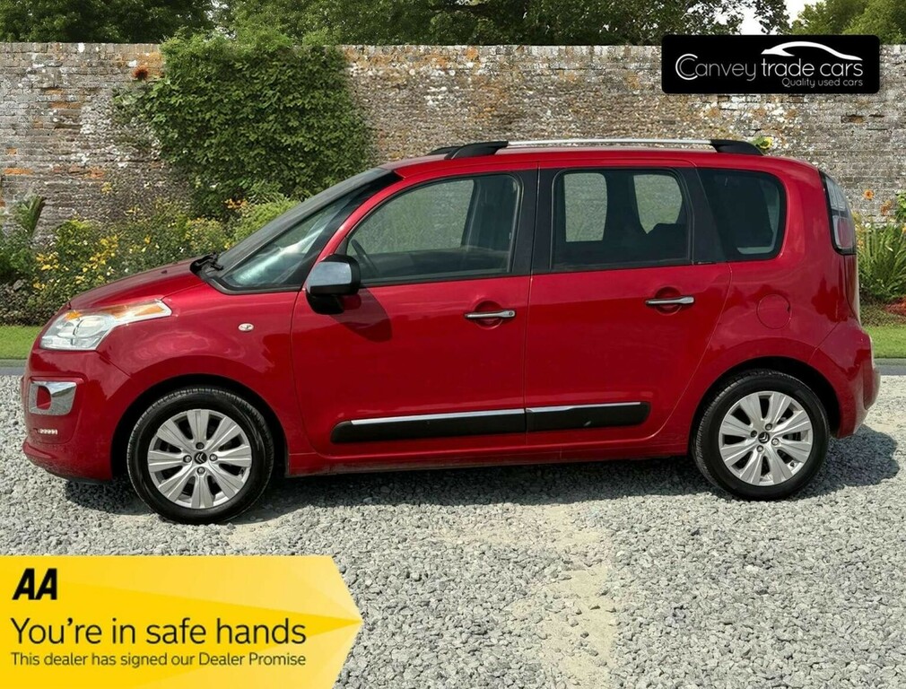 Citroen C3 Picasso Mpv 1.2 Puretech Exclusive Euro 6 201565 Red #3