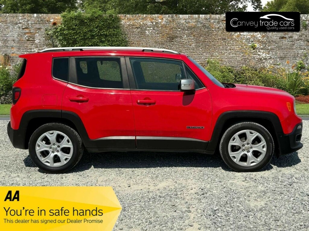 Jeep Renegade Suv 1.6 Multijetii Limited Euro 6 Ss 2017 Red #5