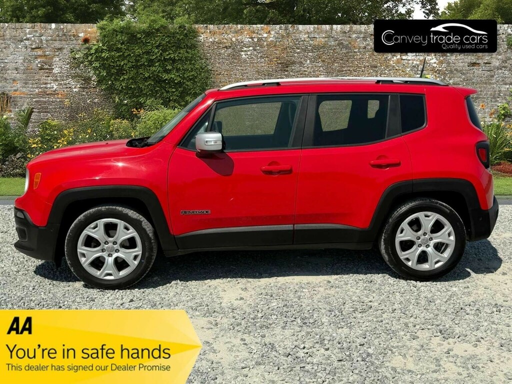 Jeep Renegade Suv 1.6 Multijetii Limited Euro 6 Ss 2017 Red #4