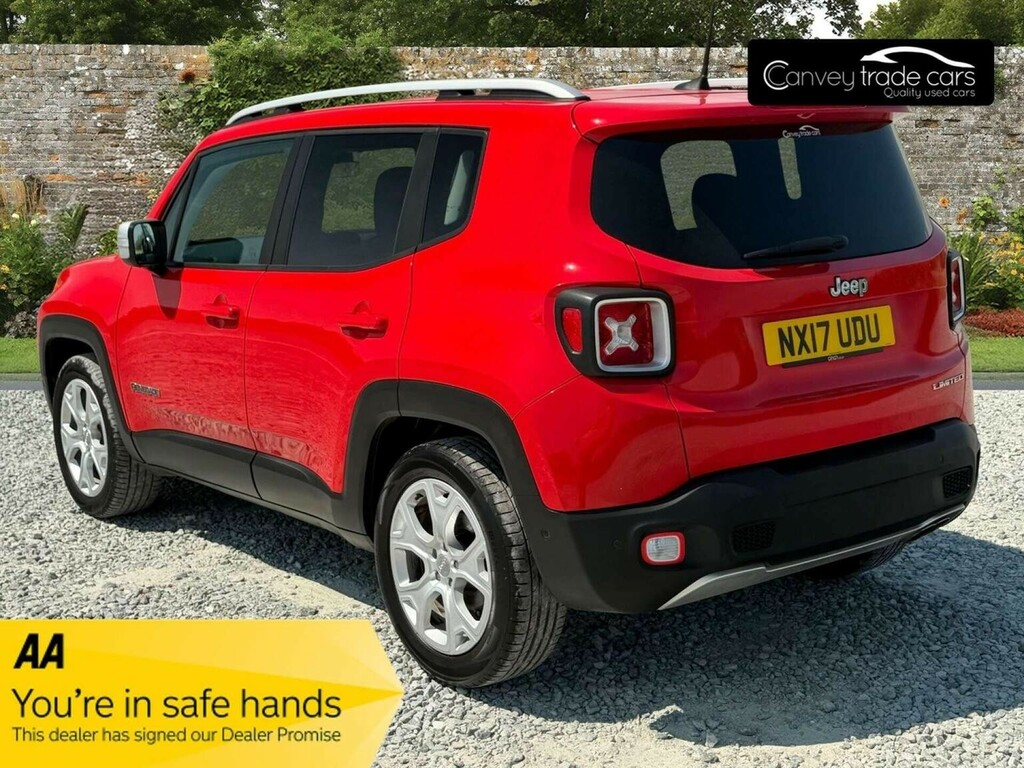 Jeep Renegade Suv 1.6 Multijetii Limited Euro 6 Ss 2017 Red #2