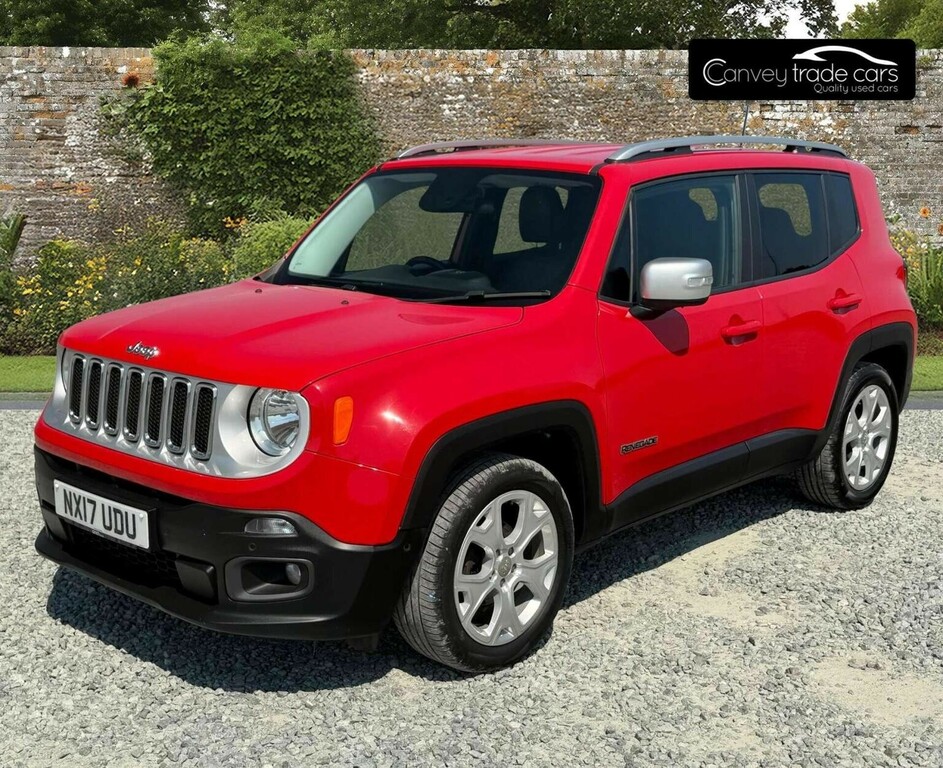 Jeep Renegade Suv 1.6 Multijetii Limited Euro 6 Ss 2017 Red #6