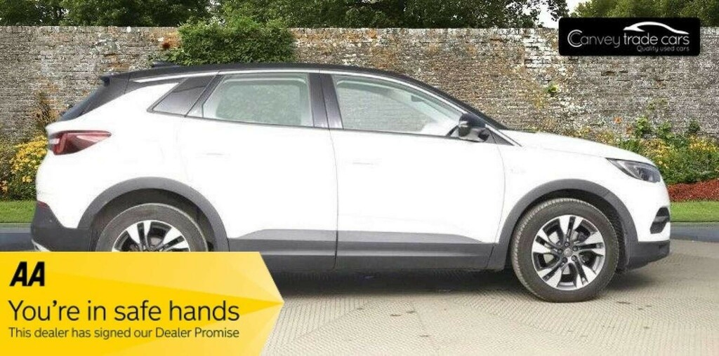 Vauxhall Grandland X 1.2 Turbo Sport Nav Euro 6 Ss White #4