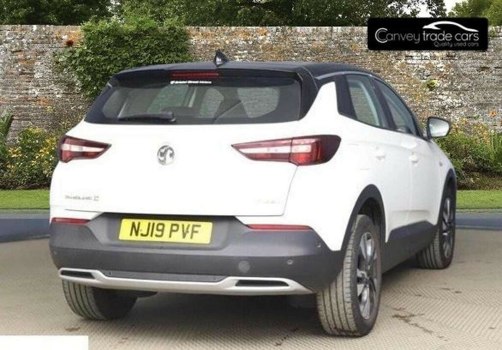 Vauxhall Grandland X 1.2 Turbo Sport Nav Euro 6 Ss White #6