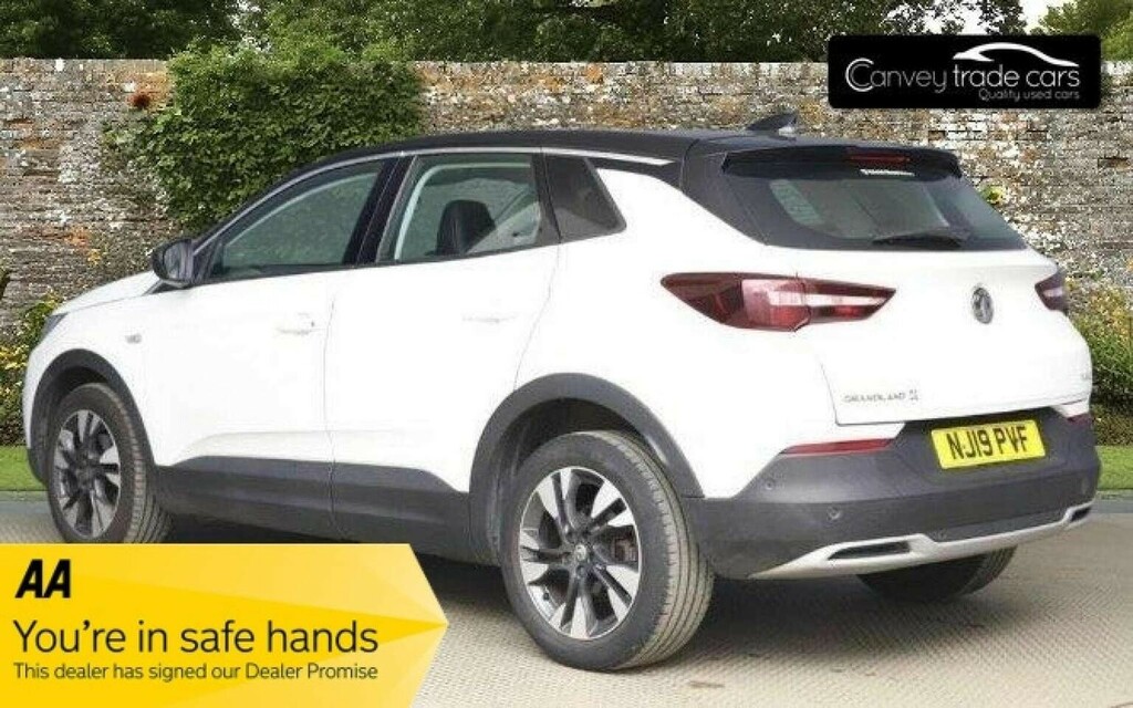 Vauxhall Grandland X 1.2 Turbo Sport Nav Euro 6 Ss White #2