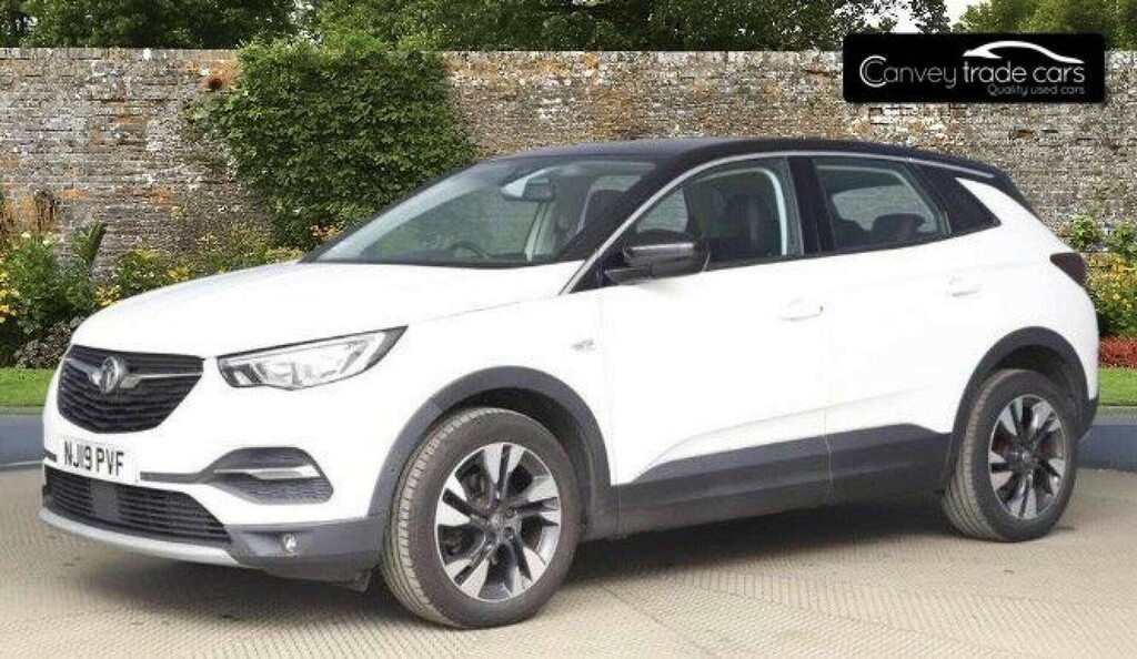 Vauxhall Grandland X 1.2 Turbo Sport Nav Euro 6 Ss White #5