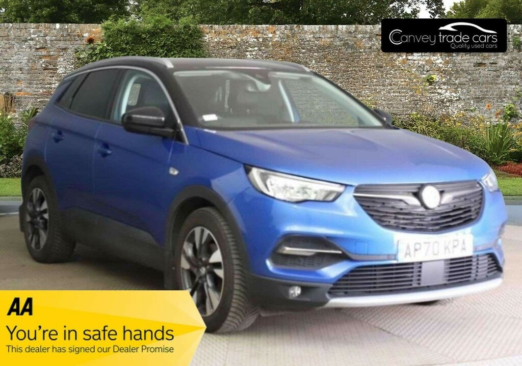 Vauxhall Grandland X 1.2 Turbo Sri Nav Euro 6 Ss Blue