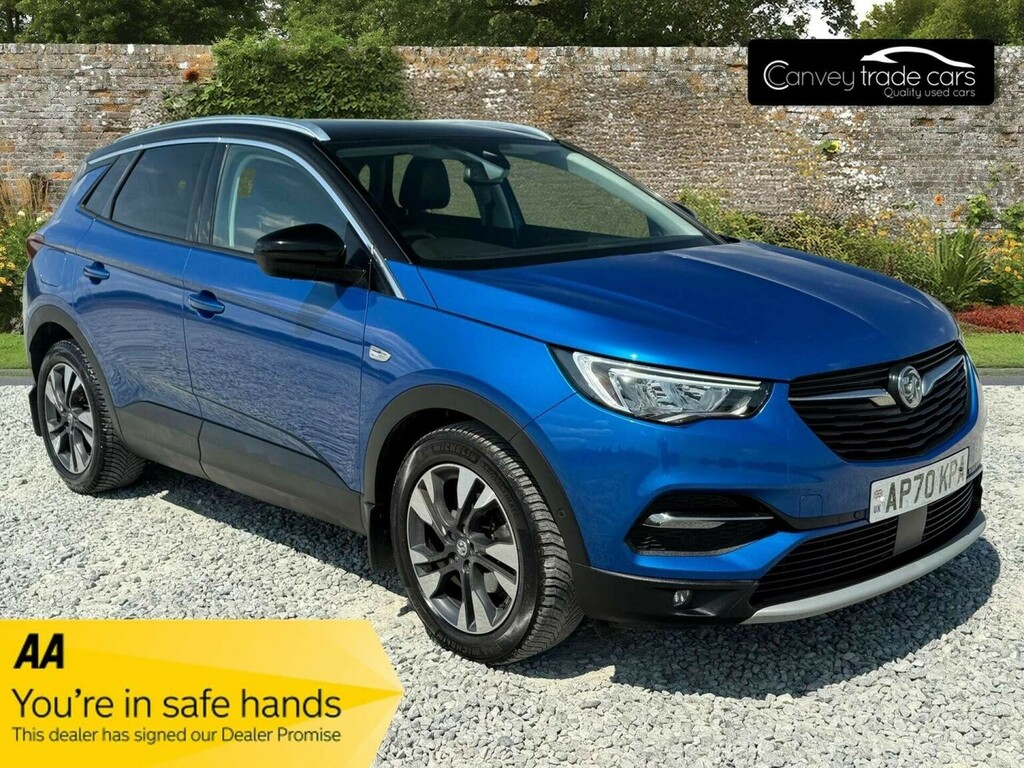 Vauxhall Grandland X Suv 1.2 Turbo Sri Nav Euro 6 Ss 202070 Blue