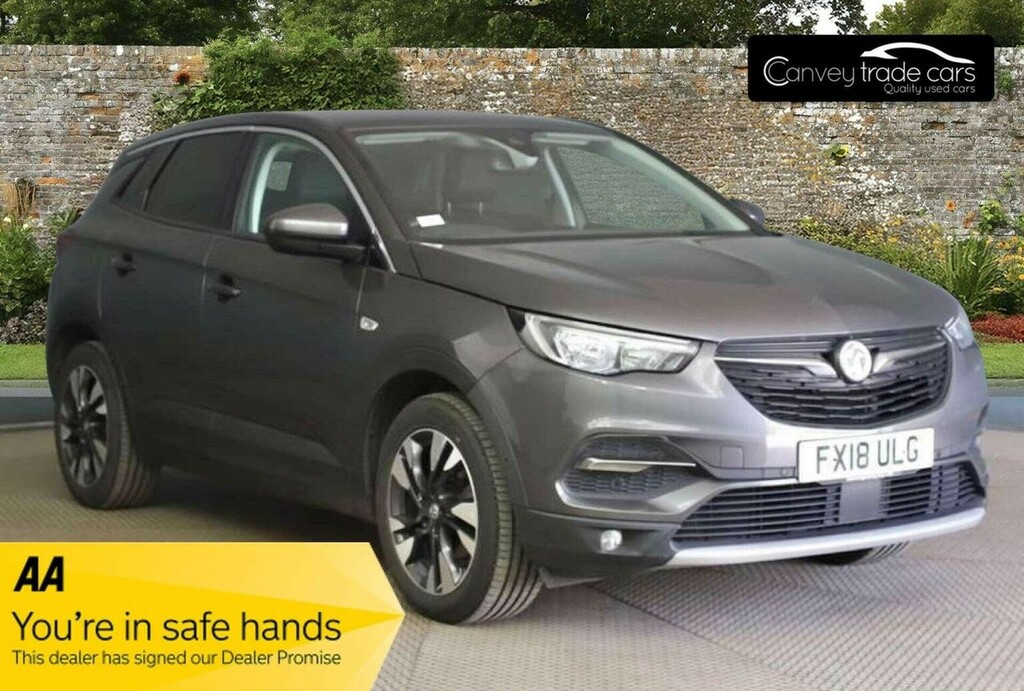 Vauxhall Grandland X 1.2 Turbo Sport Nav Euro 6 Ss Grey