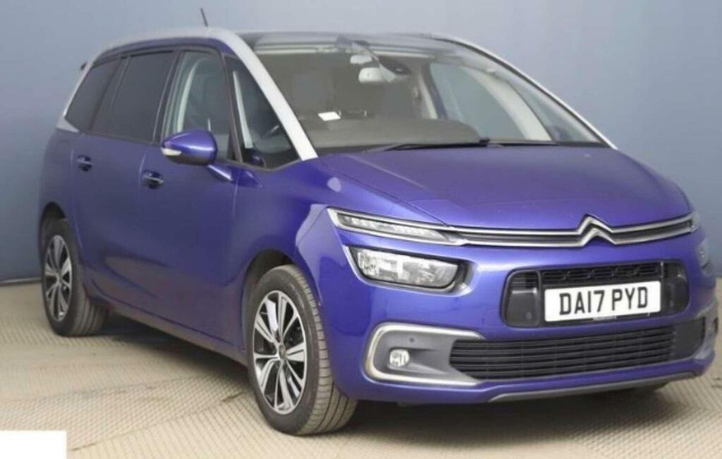 Citroen Grand C4 Picasso Mpv 1.6 Bluehdi Flair Euro 6 Ss 201717 Blue