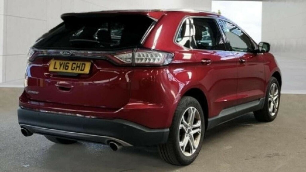 Ford Edge 2.0 Tdci Titanium Awd Euro 6 Ss Red #4