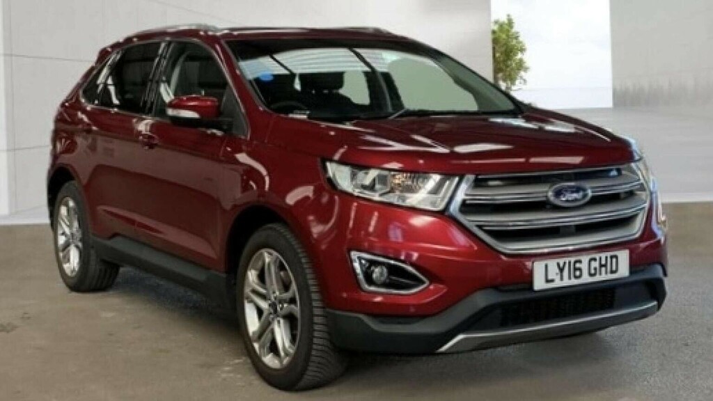 Ford Edge 2.0 Tdci Titanium Awd Euro 6 Ss Red #3
