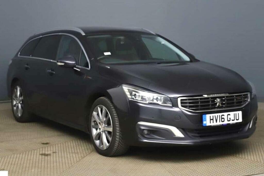 Peugeot 508 SW Estate 1.6 Bluehdi Gt Line Euro 6 Ss Black